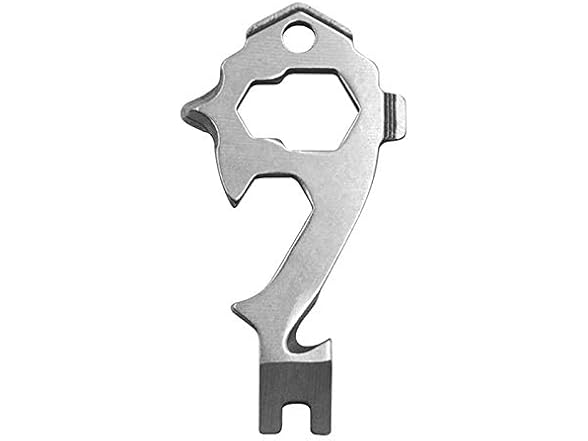 Stainless Steel Multi Key Ring Screwdriver Outdoor Tool