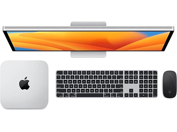Apple 2023 Mac Mini with Apple M2 Chip with 8-core CPU (8GB RAM, 256GB SSD Storage) Silver (Renewed) (Open Box)