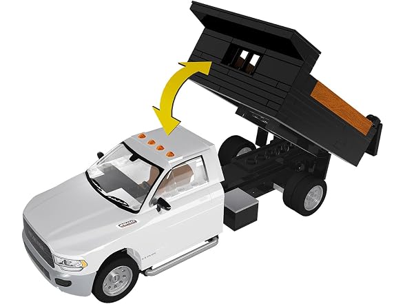 COBI RAM 3500 Dump Truck, 296 Pieces