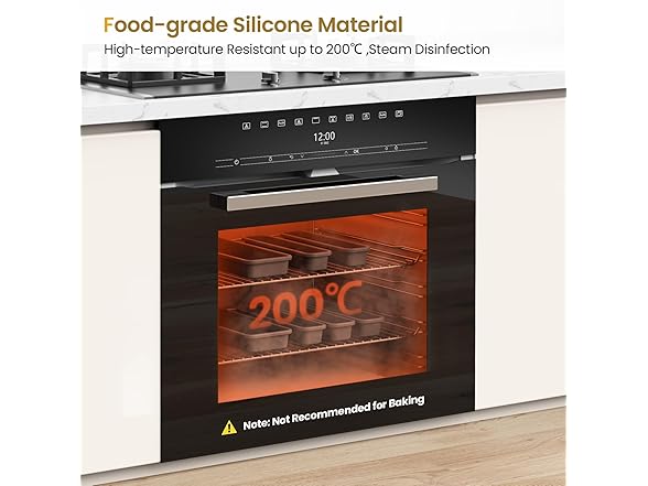 K KORKUAN Silicone Silverware Organizer