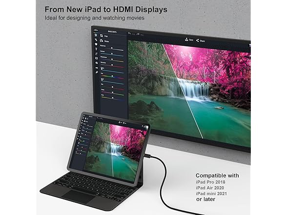 USB-C to HDMI 3' Cable (2-Pack)