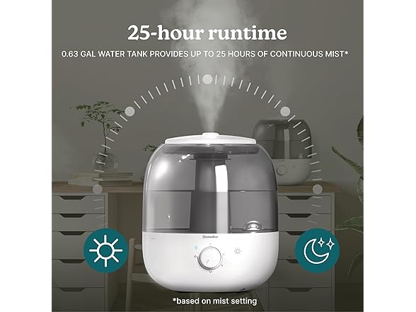 Homedics Ultrasonic Top Fill Humidifier