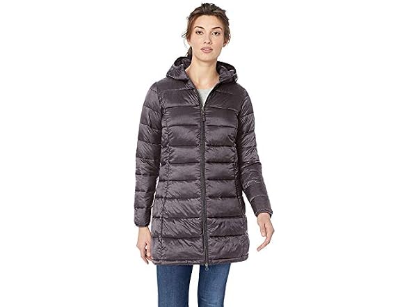 Amazon Essentials Women Lightweight Hooded Coat