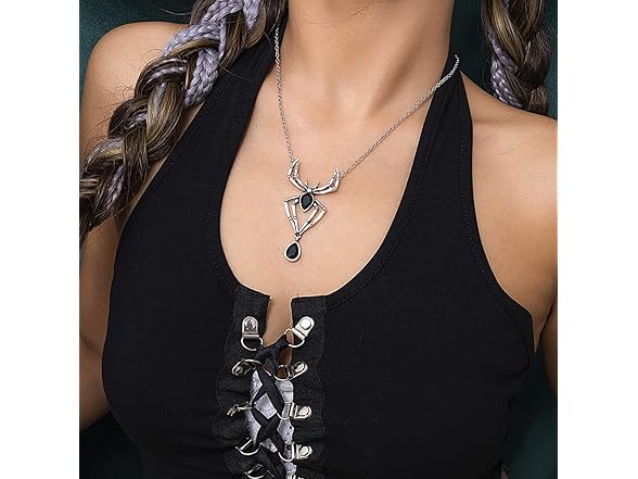 FUTIMELY Vintage Gothic Spider Necklace
