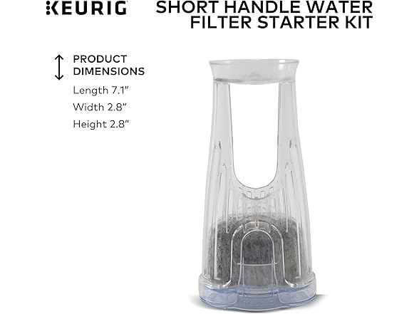 Keurig Short Handle Water Filter Starter Kit