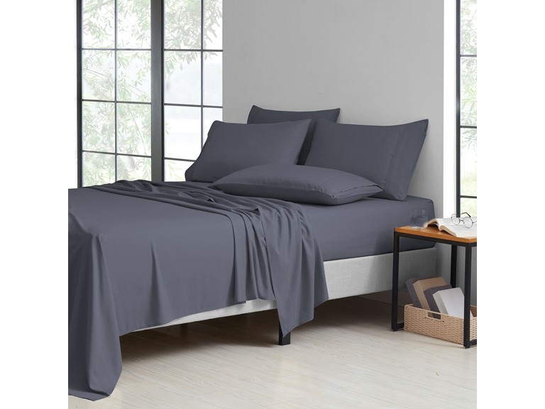 Kathy Ireland 1212 King 2000 Thread Count Cotton 6 Pc Sheet