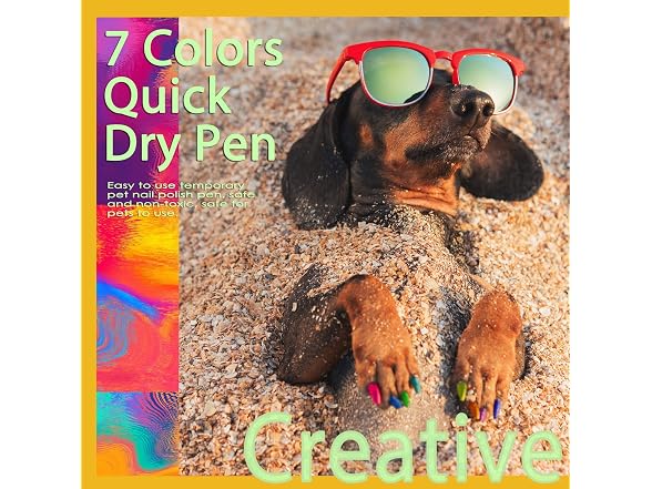 DEAPLLEONC Dog Nail Polish Pen