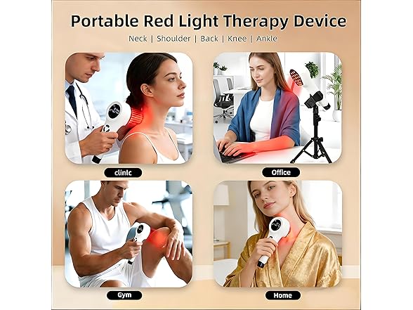 Handheld Red Light Therapy Device