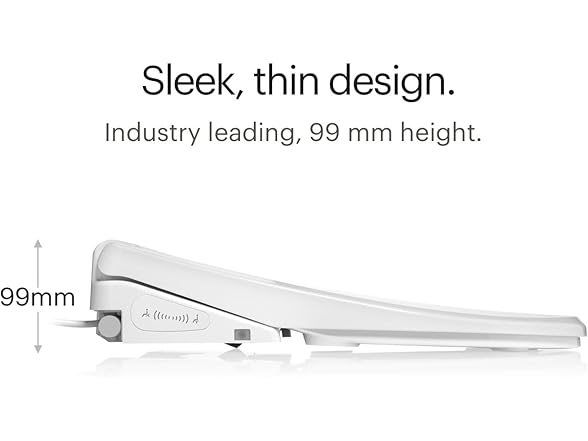 Brondell Thinline T44-EW Swash Electric Bidet