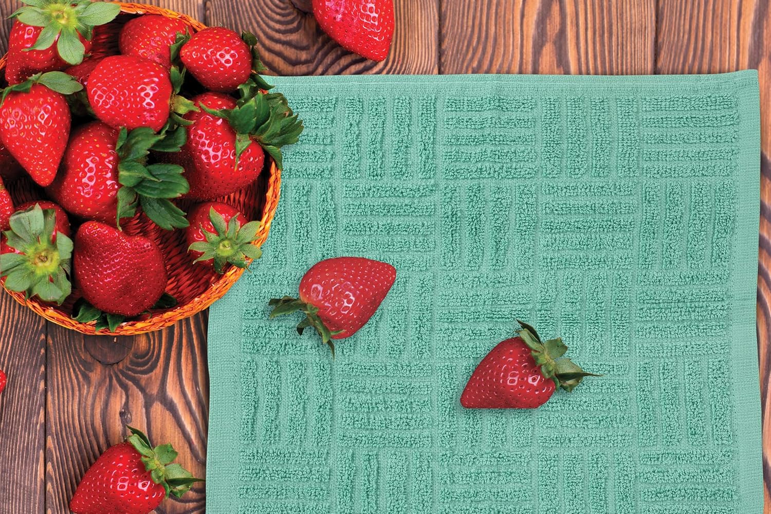 Oakias 12 Pack Terry Dish Cloths - Gallery 15