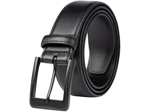 KM Legend Men Genuine Leather Dress Belt