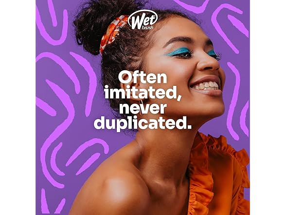 Wet Brush Original Detangler Hair Brush Frosty Kit 