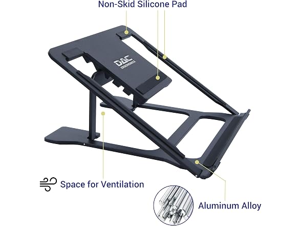 Data Accessories Company DAC Portable Laptop Stand with