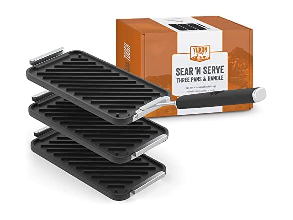 Yukon Glory SEAR 'N SERVE Cast Iron Grill