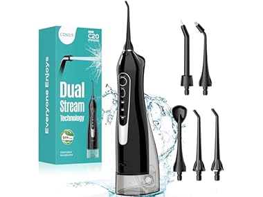 $25.99, Was $42.99, 39% Off! COSLUS Water Flosser | C20 | 300ML dealfomo