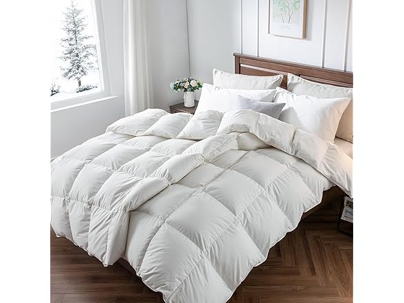 DownAero™ Feather Down Comforter White Queen