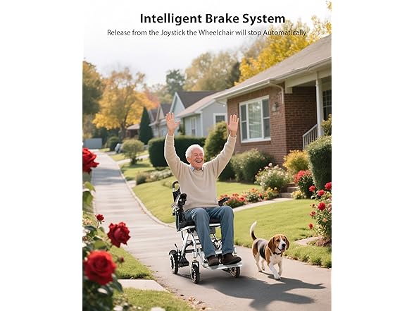 Goldseason 330lb Bearing Portable Electric Wheelchair for Adults & Seniors – 33lbs Lightweight Electric Wheelchair, Side Pockets for Essentials, Airline Approved for Travel, Silver-Gray (Open Box)