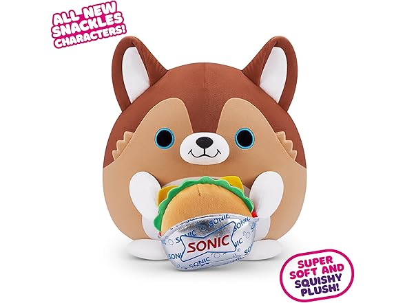 Snackles Series 2 Puppy & Sonic Burger