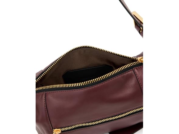 AllSaints Vega Mini Shoulder Dark Red