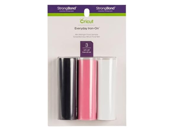 Cricut Everyday Iron On 3-Roll Floral Mix