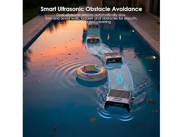 Yousky Solar Powered Pool Skimmer Robot