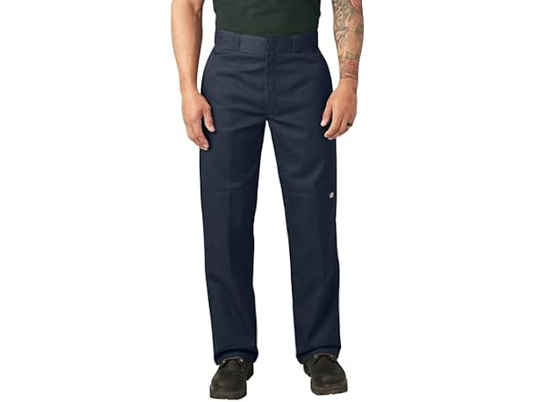 Dickies Men (28W x 30L) Double Knee Pant Dark Navy