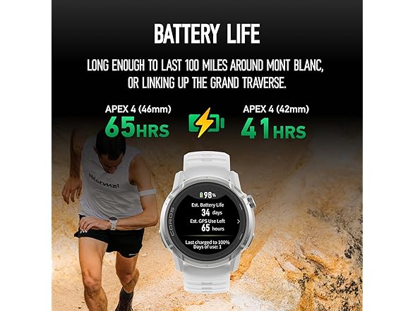 COROS APEX 4 (42mm) Watch - White