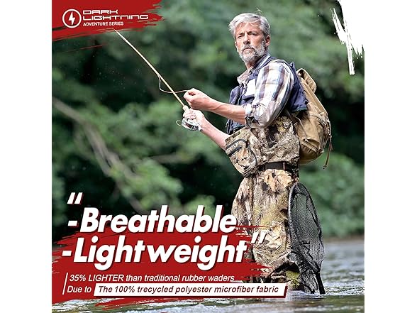 Camo Insulated Chest Waders