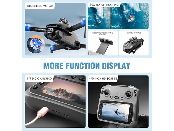 Cyaxzolp V168MAX Drone with Camera