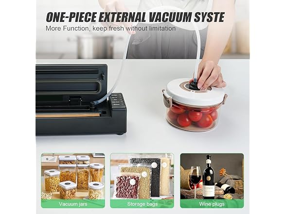 Etunsia Vacuum Sealer Machine Black