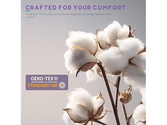 PlushHavenCloud White Goose Down Pillow