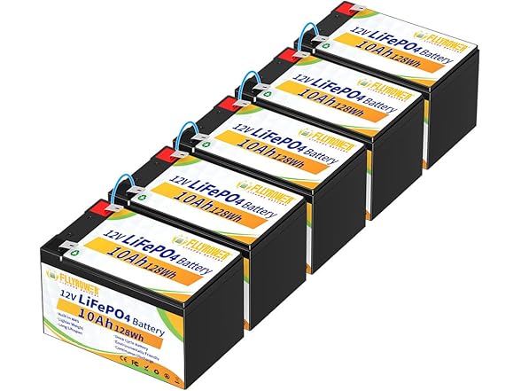 FLLYROWER Lithium Battery 12V 12AH