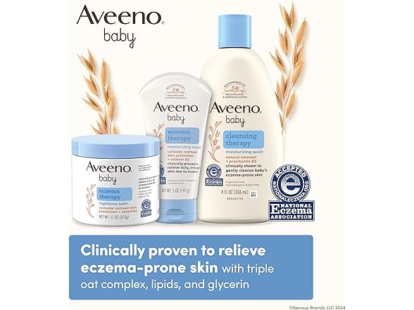 Aveeno Baby Eczema Therapy Nighttime Body Balm
