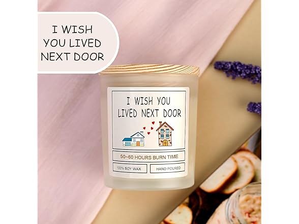 MVKIOCEN Best Friend Candle Gift