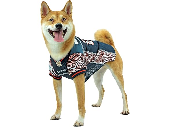 Zubaz NFL Team Pet Jersey for Dogs, Minnesota Vikings