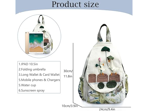 Cute Fashion Canvas Mini Backpack