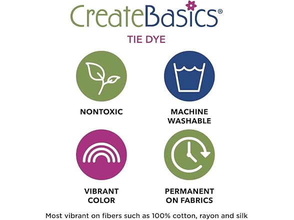 Create Basics Tie Dye Kit Black