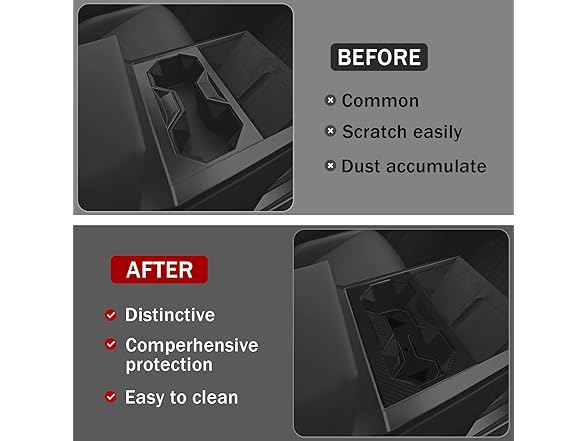 TOIMALDO TOIMALDO Center Console Cup Holder Fra