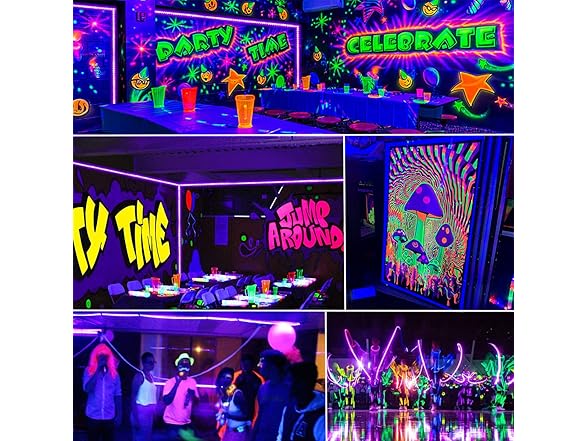 Ontesik Onteisk 40ft LED UV Black Light Belt ki