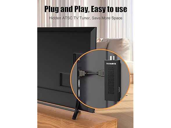 Tuilock Digital Converter Box for TV