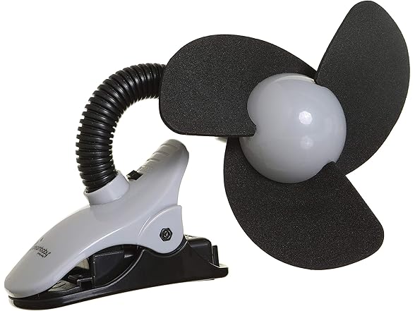 Dreambaby Deluxe EZY-Fit Clip on Fan with Soft Fins
