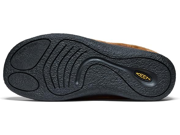 KEEN Men's Howser 3 Slide Comfy Durable Slippers, Bison/Black, 9.5