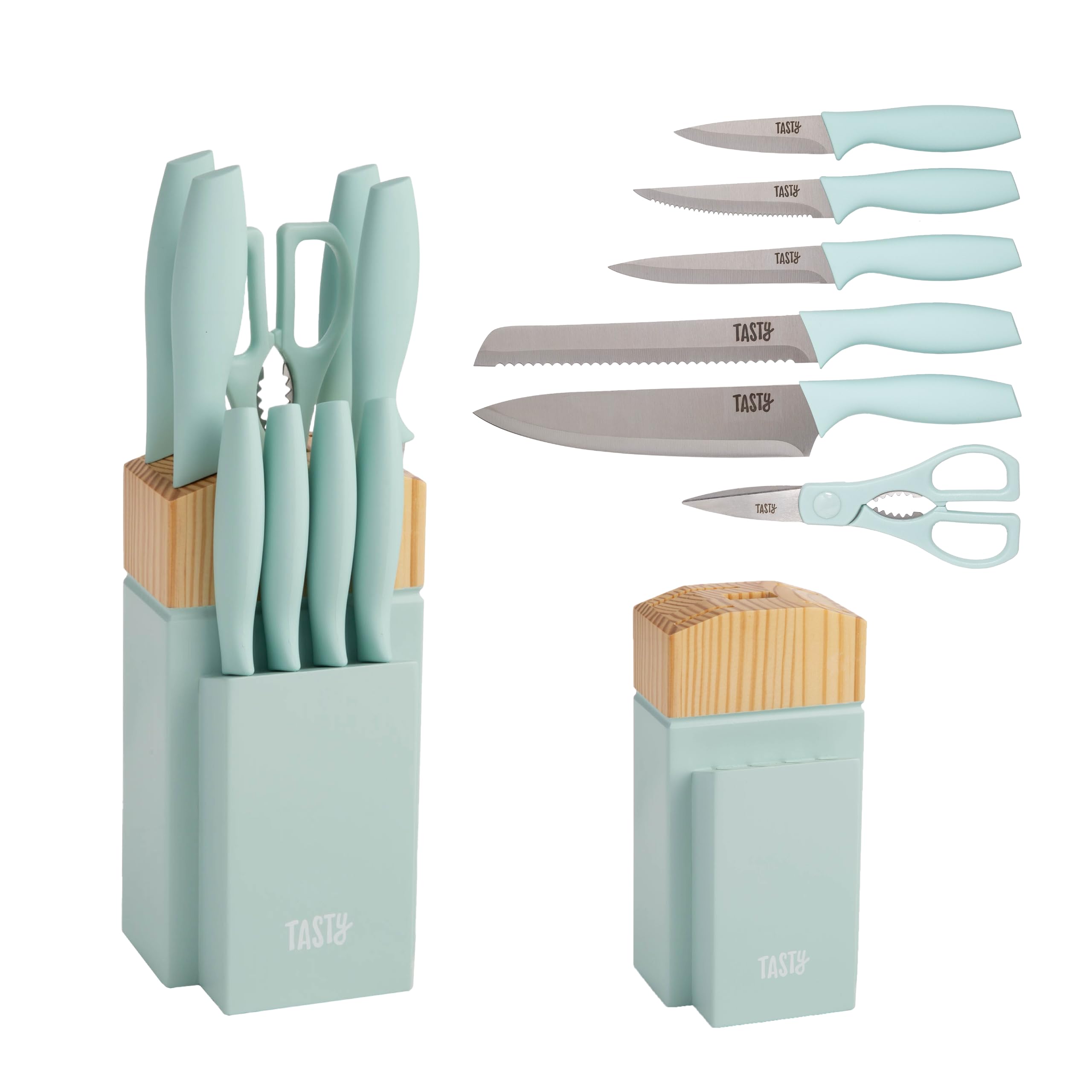 Tasty Kitchen Knife Set with Block - Gallery 4