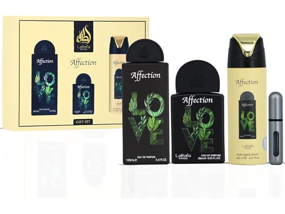Lattafa Pride Affection for Men 3 Piece Gift Set