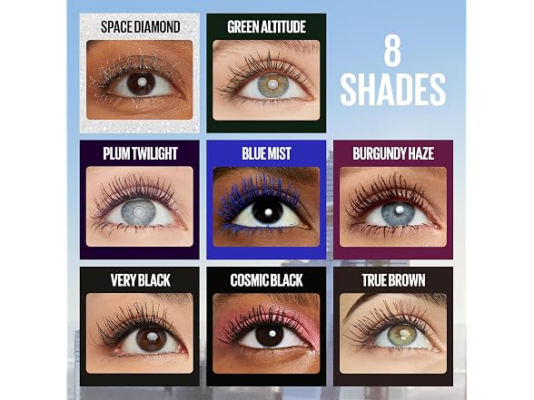 Maybelline Lash Sensational Sky High Mascara, Volumizing, True Black