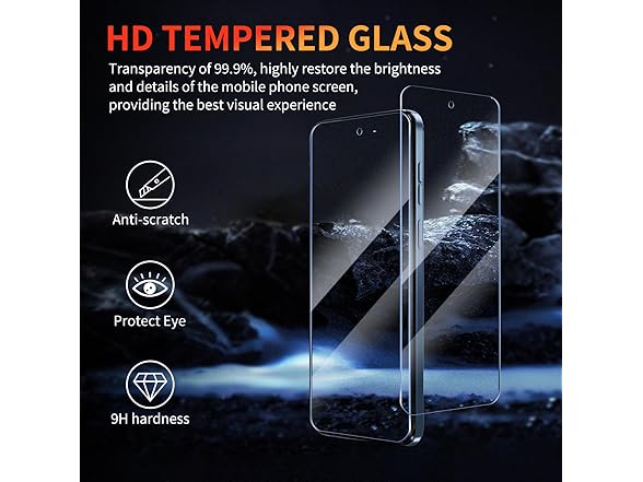 YUXINDZ 3 Pack Screen Protector