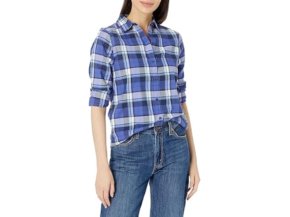 Blue Grey Navy Plaid