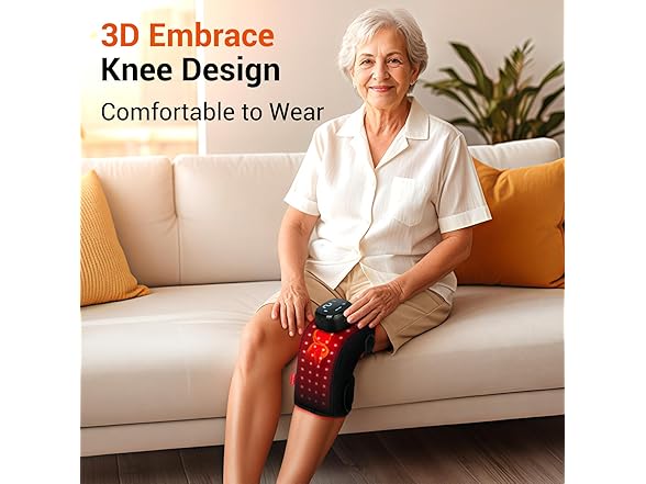 3D Red Light Therapy Knee Wrap