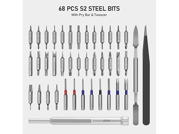ZOE Precision screwdriver set,71 in 1 small