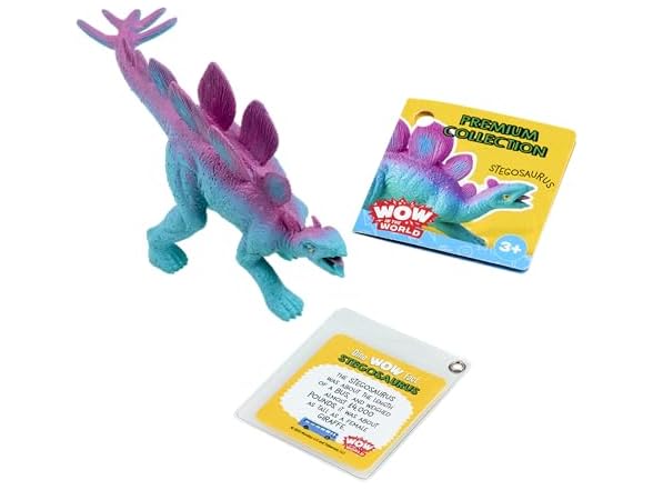 WONDERY Kids Wow in The World Premium Dinos Stegosaurus